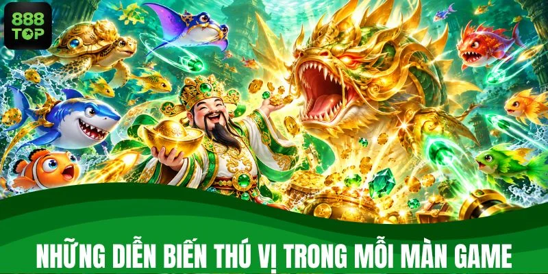 Những diễn biến thú vị trong mỗi màn săn cá